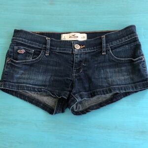 Hollister Low Rise Denim Shorts